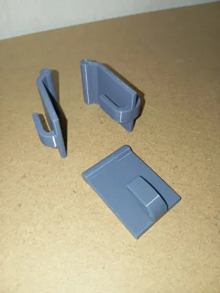 Soporte gancho riel caravana-camper