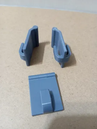 Soporte gancho riel caravana-camper