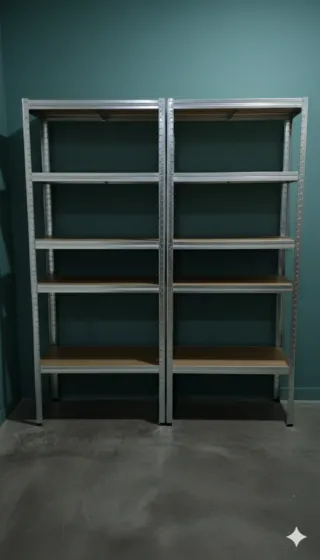 Scaffale Metallico Carico Pesante 180x90x40