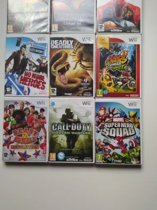 Juegos Nintendo Wii PAL ES Algunos precintados