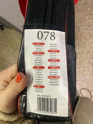 Cadenas de nieve textiles DANOKAR 078