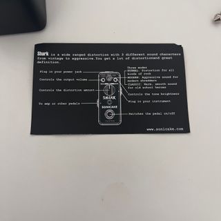 Sonicake Shark Distortion + Cavo Fender