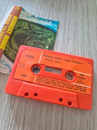 Musicassette Mike Oldfield - Hergest Ridge, QE2, F