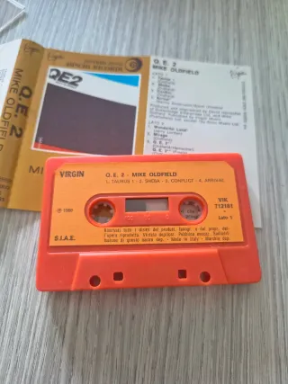 Musicassette Mike Oldfield - Hergest Ridge, QE2, F