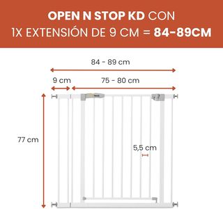 Barrera Niños Puerta Escalera