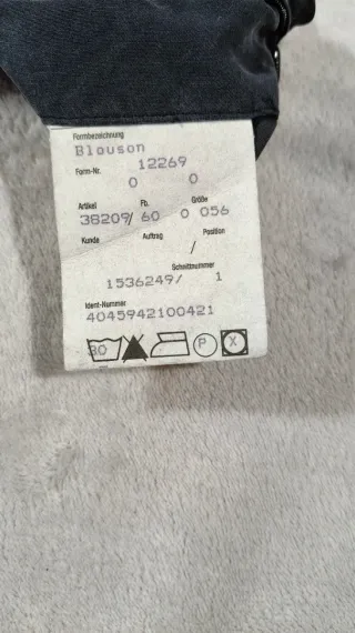 Chaqueta Bomber Daniel Hechter Gris Hombre