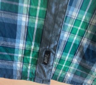 Camicia uomo Rifle a quadri taglia XL