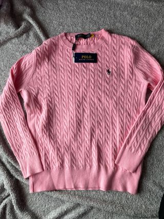 Maglione Ralph Lauren Rosa Taglia S