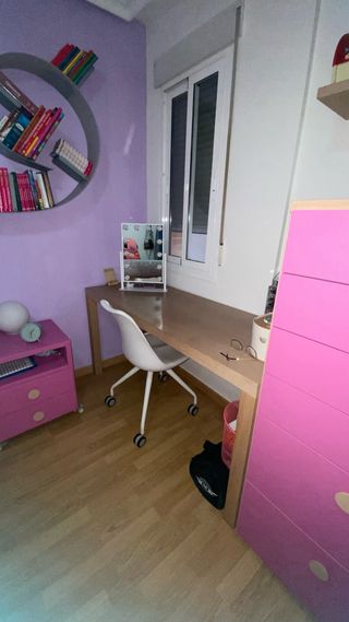 Dormitorio Juvenil Madera Natural