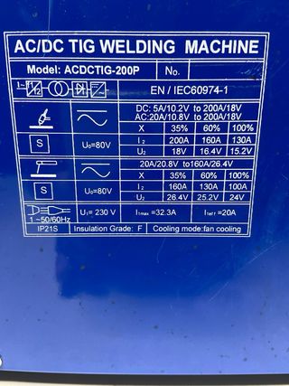 : Soldador IPO TOOLS ACDCTIG-200P