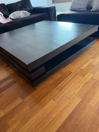 Mesa de centro cuadrada 120x120 y 33 de alto