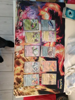 Lotto 10 carte Pokemon Rare EX