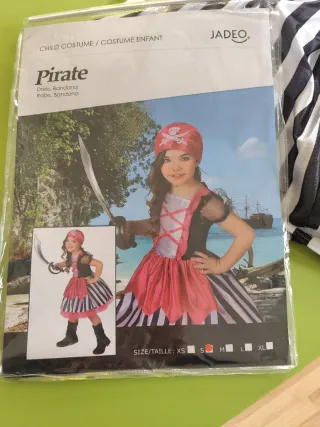 Disfraz Pirata Talla 4 años