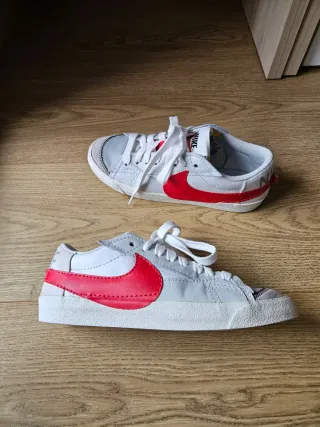 Nike Blazer Low Jumbo Rojo Blanco