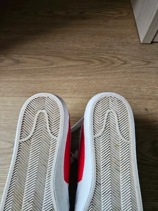 Nike Blazer Low Jumbo Rojo Blanco