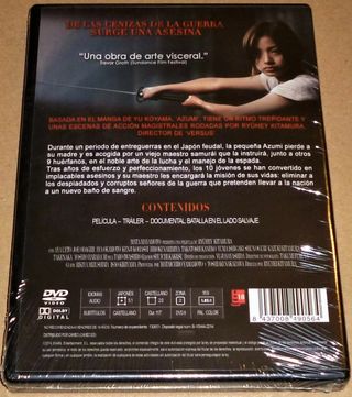 AZUMI (DVD Precintado) Edición Especial Restaurada