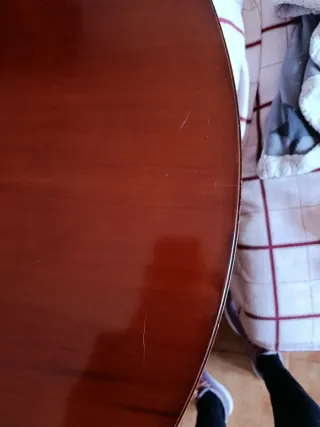 Mesa comedor extensible madera clásica