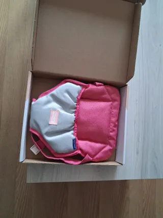 Mochila Portabebé Juguettos Mimittos Rosa