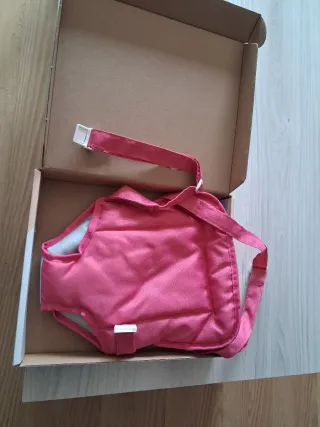 Mochila Portabebé Juguettos Mimittos Rosa