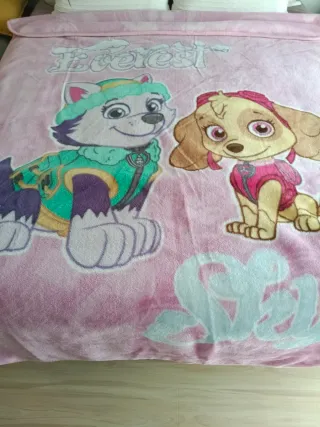 Manta Patrulla Canina Cama 90