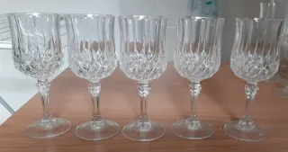 26 Bicchieri Cristallo Vintage