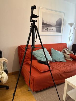 Trípode 1.80m para móvil/cámara