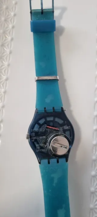 Reloj Swatch Azul y Turquesa