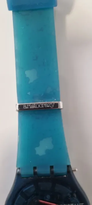 Reloj Swatch Azul y Turquesa