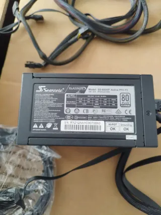 Fuente Alimentación Seasonic 660W Platinum