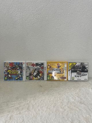 Giochi Nintendo 3DS: Rabbids, Ninja, Mario, Ragni