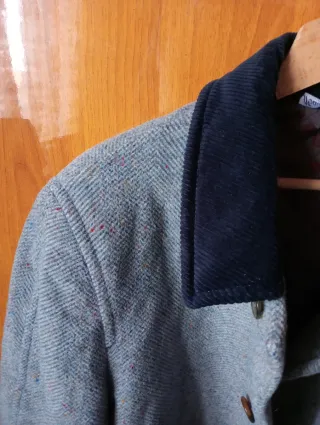 Cappotto lana grigio Abitale