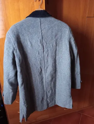 Cappotto lana grigio Abitale