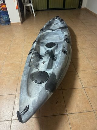 Kayak de pesca incluido asiento y remo