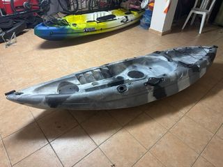 Kayak de pesca incluido asiento y remo