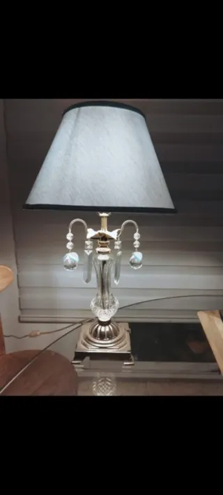 Juego Lámparas Vintage Crescent Brass.