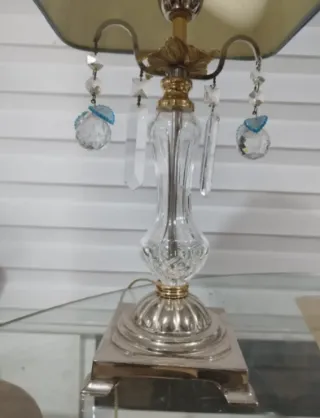 Juego Lámparas Vintage Crescent Brass.