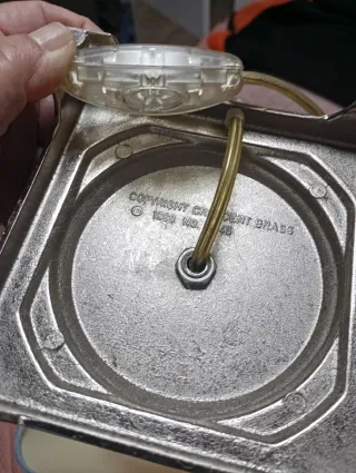 Juego Lámparas Vintage Crescent Brass.