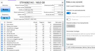 Set 2 hard disk 2,5" Sata 160 e 320 GB