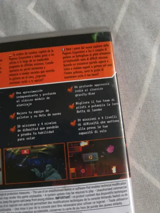 Lunar Lander Beyond Nintendo Switch Precintado