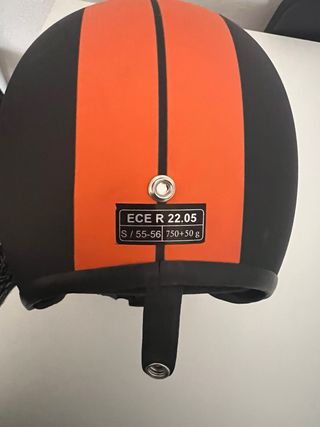 Casco Bandit Helmets Talla S Negro/Naranja