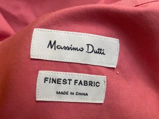Camisa Massimo Dutti Rosa, salmón