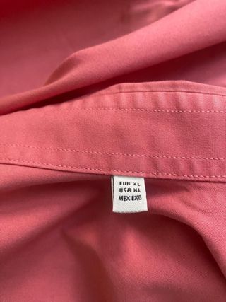 Camisa Massimo Dutti Rosa, salmón