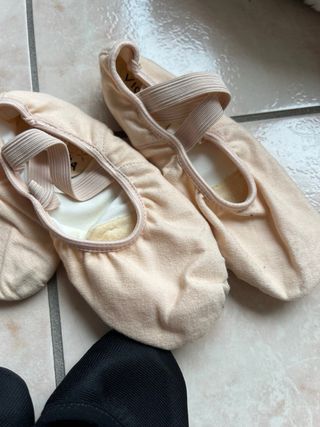 Mezze punte scarpe danza bambina