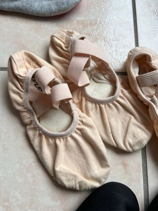 Mezze punte scarpe danza bambina