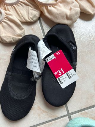 Mezze punte scarpe danza bambina