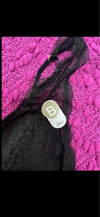 Sujetador Women Secret Negro Talla 95B Nuevo