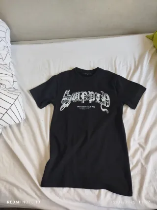 Camiseta Supply & Demand Negra Talla XS