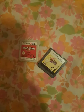 Juegos Nintendo 3DS: Angry Birds y Hannah Montana