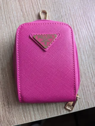 Estuche pequeño Prada rosa