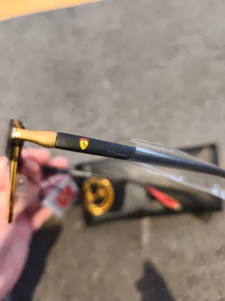 Gafas Ray-Ban Ferrari Negro/Dorado